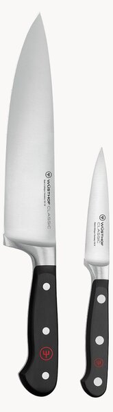 Set di 2 coltelli in acciaio inossidabile Classic