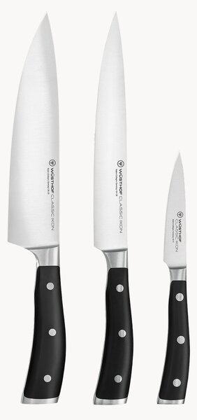 Set di 3 coltelli in acciaio inox Classic Icon