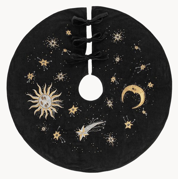 Tappeto natalizio fatto a mano Celestial