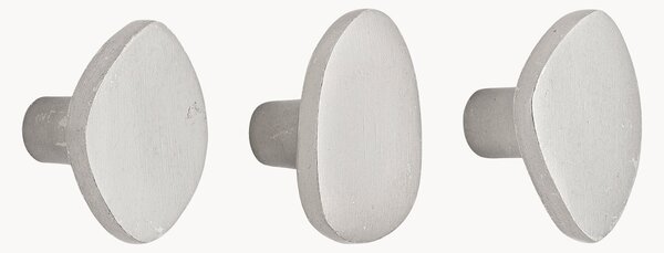 Set di 3 ganci appendiabiti in metallo Ferri
