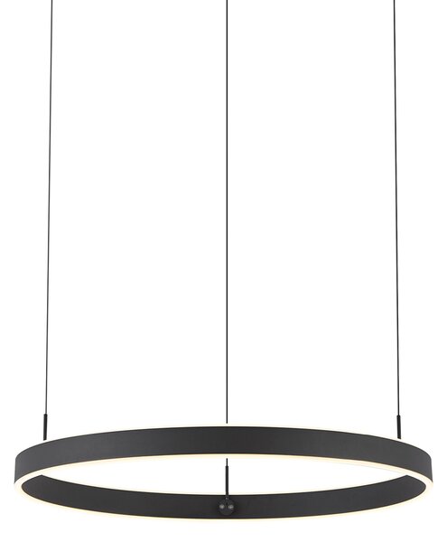 Lampada a sospensione di design nera dimmerabile a 3 livelli - Titmus