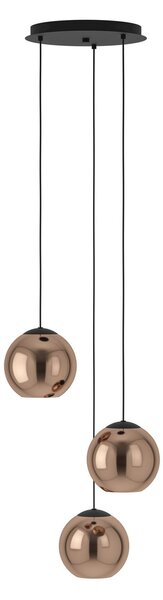 Lampada a sospensione Stars of Light, Cordoba, dimmerabile, Rame, Soggiorno, Vetro, Moderno