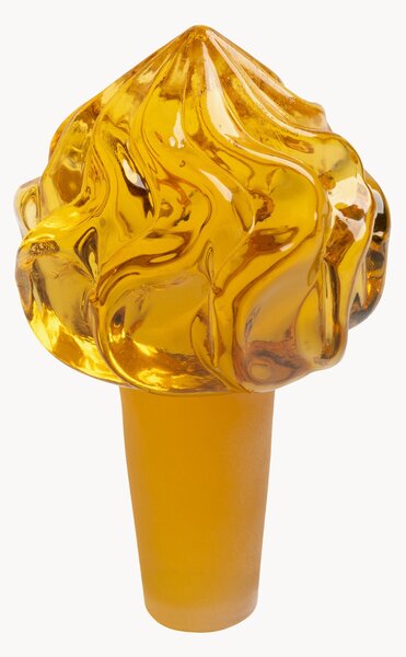 Tappo per vino in vetro borosilicato fatto a mano Whip