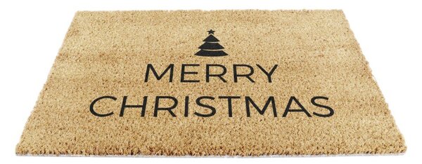 Zerbino in cocco con motivo natalizio 40x60 cm Merry Christmas - Artsy Doormats