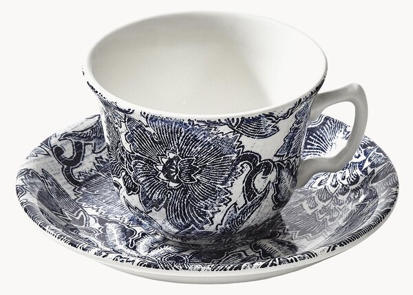 Tazza da tè con piattino Faded Peony