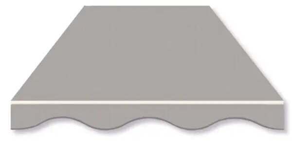 Tenda Da Sole Per Porta E Finestra In Alluminio E Policarbonato, 300x100x25 Cm, Resistente A Pioggia E UV