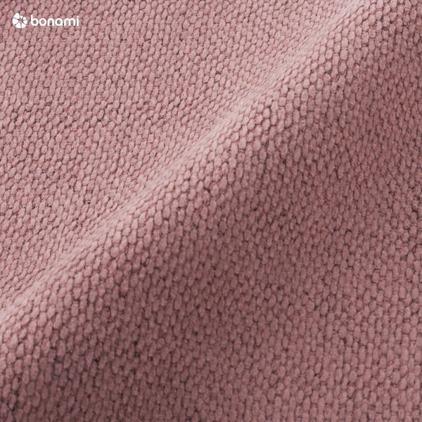 Letto matrimoniale imbottito rosa con contenitore con rete inclusa 160x200 cm Lupine – Micadoni
