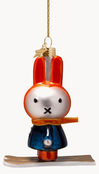 Addobbo di Natale in vetro soffiato Nijntje Miffy