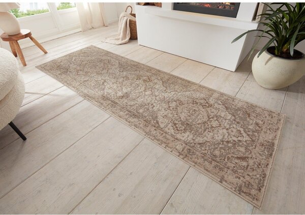 Passatoia grigia/beige 80x200 cm Terrain Designer Sand – Hanse Home