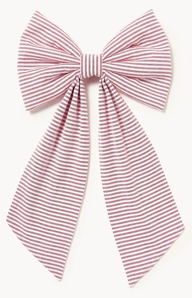 Fiocco decorativo natalizio Ottavia, larg. 25 cm