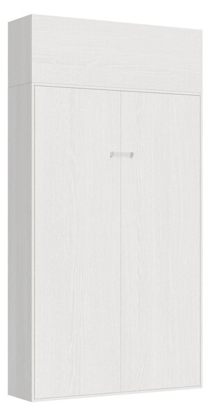 Letto 1 Piazza e Mezzo a Scomparsa Salvaspazio Kentaro H250 cm Bianco