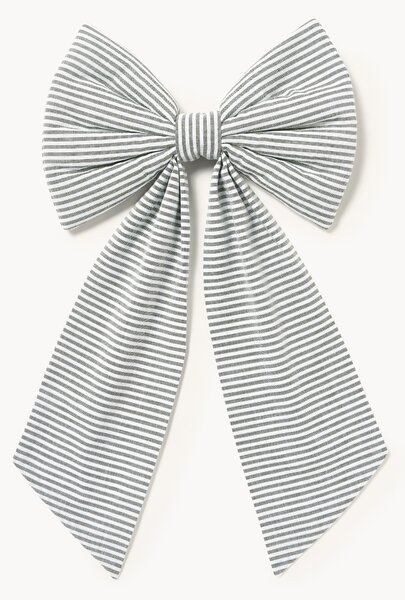Fiocco decorativo natalizio Ottavia, larg. 25 cm