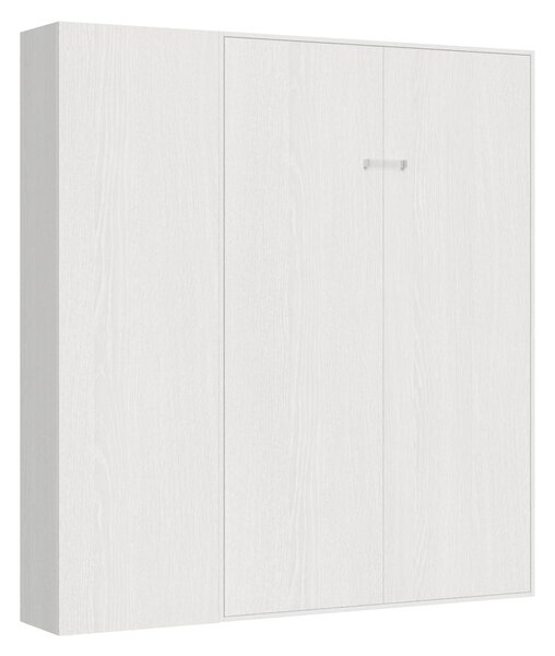 Letto 1 Piazza e Mezzo a Scomparsa Salvaspazio Kentaro H210 cm Bianco