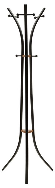 Appendiabiti da Terra X 52x63x183 cm in Metallo e Quercia