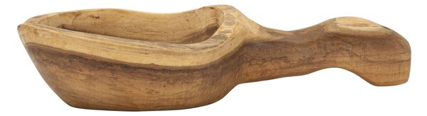 Svuotatasche Spoon 36x16x8 cm in Teak Riciclato