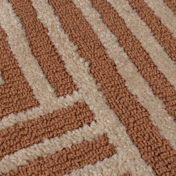 Passatoia color terracotta 80x300 cm Kylo – Flair Rugs