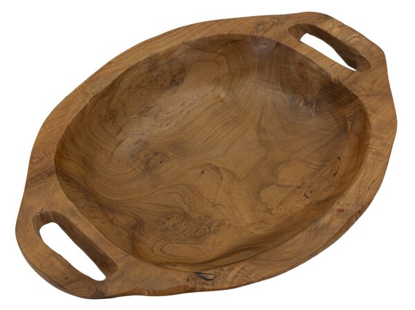 Svuotatasche Wan 37x26,5x7 cm in Teak Riciclato