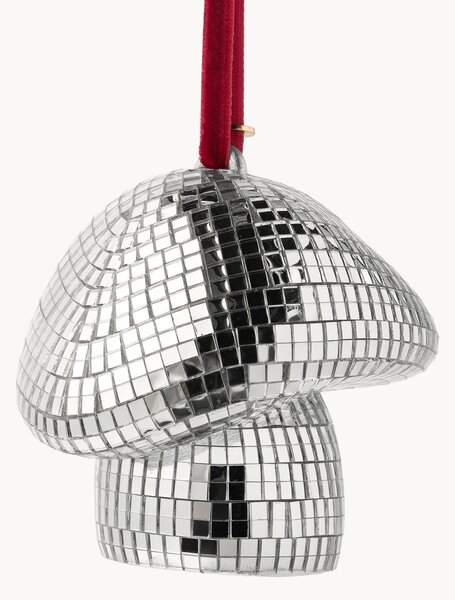 Addobbo di Natale scintillante Disco Mushroom