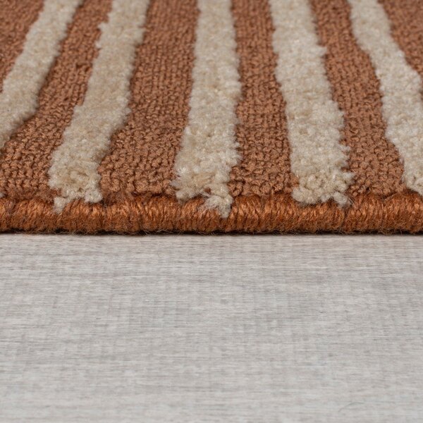 Passatoia color terracotta 80x300 cm Kylo – Flair Rugs