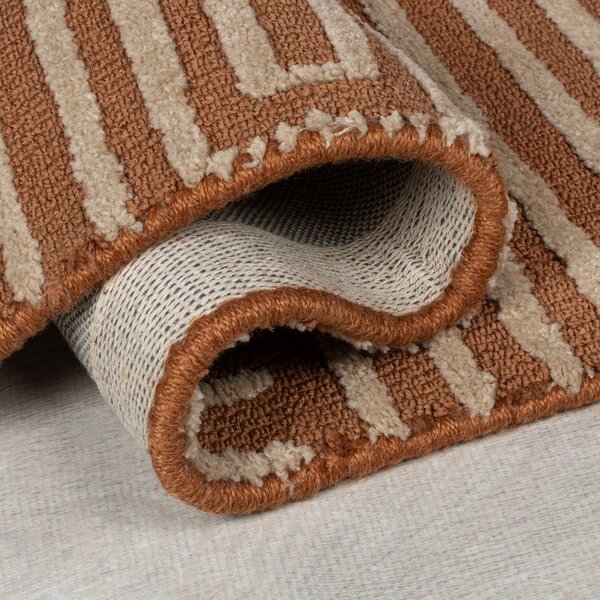 Passatoia color terracotta 80x300 cm Kylo – Flair Rugs