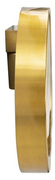 Lampada da Muro Marble 24x6x24 cm in Marmo e Ferro Oro e Marmo