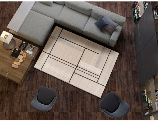 Tappeto beige 120x170 cm Domus - Universal