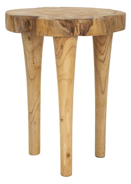 Sgabello Kursi Ø35x45 cm in Teak Riciclato