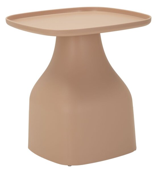 Tavolinetto Gea Rosa 48x48x50 cm in Polipropilene Rosa