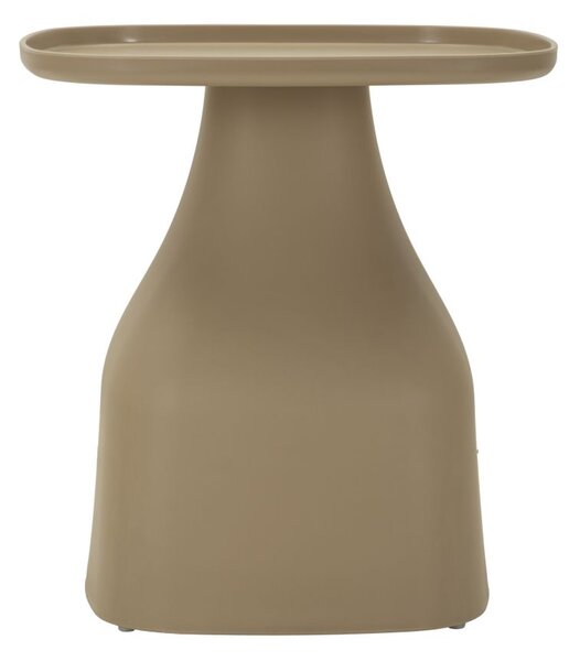 Tavolinetto Gea Tortora 48x48x50 cm in Polipropilene Grigio