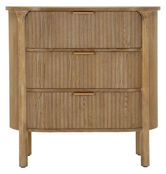 Comò Goteborg 80,5x47x82 cm in Abete e MDF e Ferro