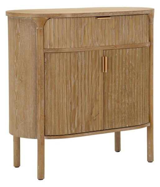 Mobiletto Goteborg 81x46x82 cm in Abete e MDF e Ferro