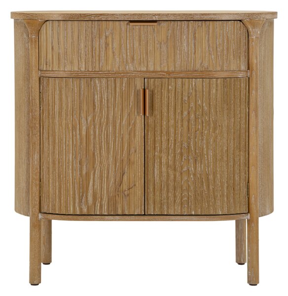 Mobiletto Goteborg 81x46x82 cm in Abete e MDF e Ferro