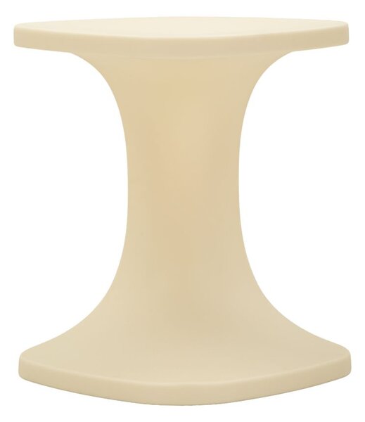 Tavolinetto Ibiza Bianco 42x42x52 cm in Polietilene Bianco