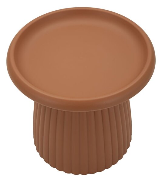 Tavolinetto Geax Rosso Ø50x45 cm in Plastica Rosso