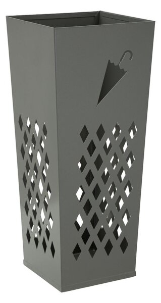 Portaombrelli Umbrella 19x19x48 cm in Metallo Grigio