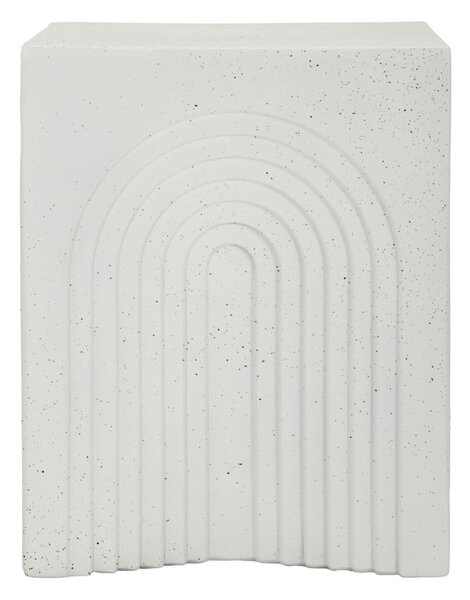 Tavolinetto Arc 47,5x58x47,5 cm in Mgo Crema