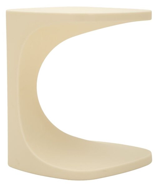 Tavolinetto Ibiza Bianco 42x42x52 cm in Polietilene Bianco