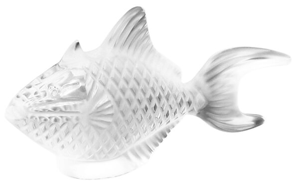 Pesce in cristallo baliste 11cm Cristal Sèvres