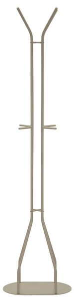 Appendiabiti Saturno Tortora 45x28x178 cm in Metallo Grigio tortora