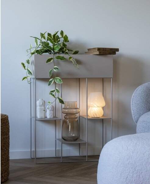 Supporto per fiori in metallo (altezza totale 80 cm) Rabo – House Nordic