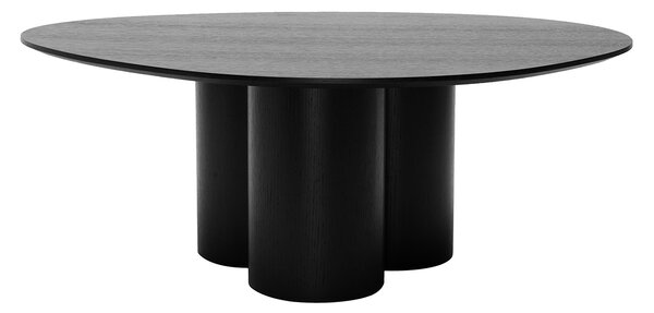 Tavolino da salotto design legno nero L100 cm HOLLEN