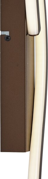 Lampada da parete di design bronzo scuro dimmerabile a 3 livelli 2 luci - Bummy