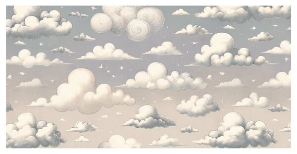 Quadro su tela – Cielo da fiaba con nuvole