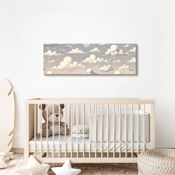 Quadro su tela – Cielo pieno di nuvole