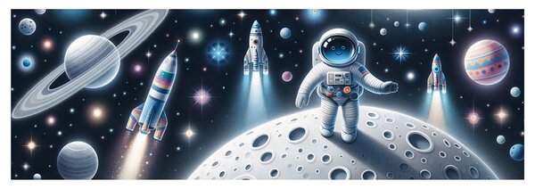 Quadro su tela – Avventura nella galassia