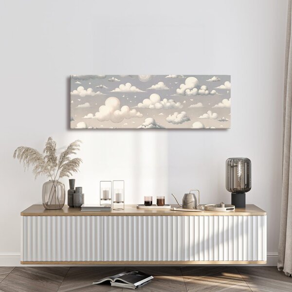 Quadro su tela – Cielo pieno di nuvole