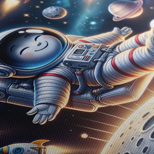 Quadro su tela – Avventura del piccolo pilota