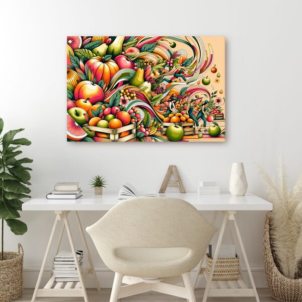 Quadro su tela – Esplosione di frutta