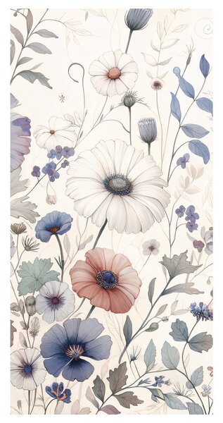 Quadro su tela – Fiori delicati