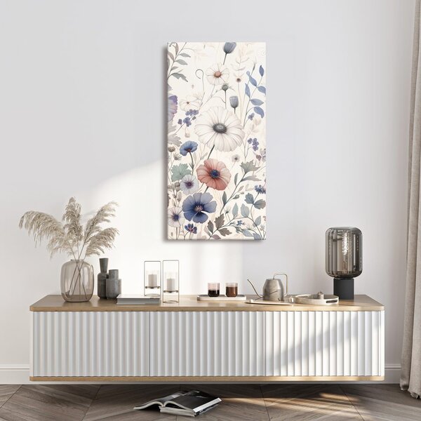 Quadro su tela – Fiori delicati